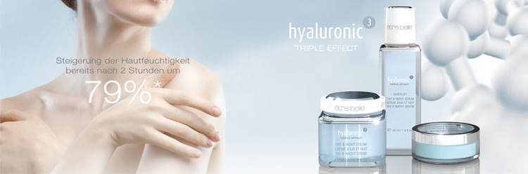 Hyaluronic Triple Effect: voor een strakke, egale en jeugdige huid!